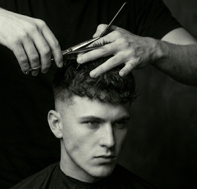 Advanced barbering class training
